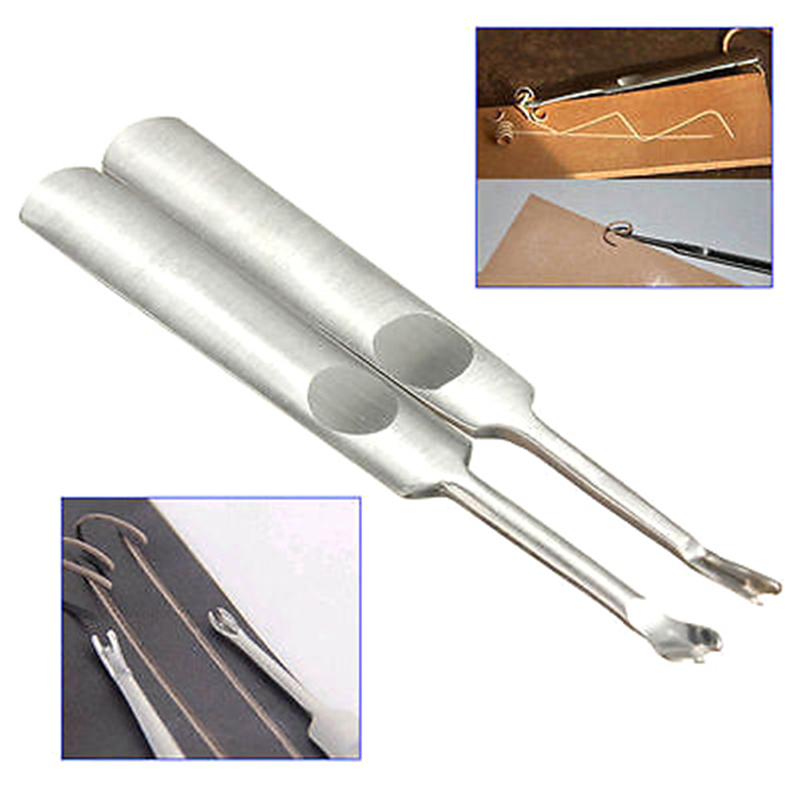 (.) 2Pcs Leather Leathercraft  - Groover Stitching Tool review and price