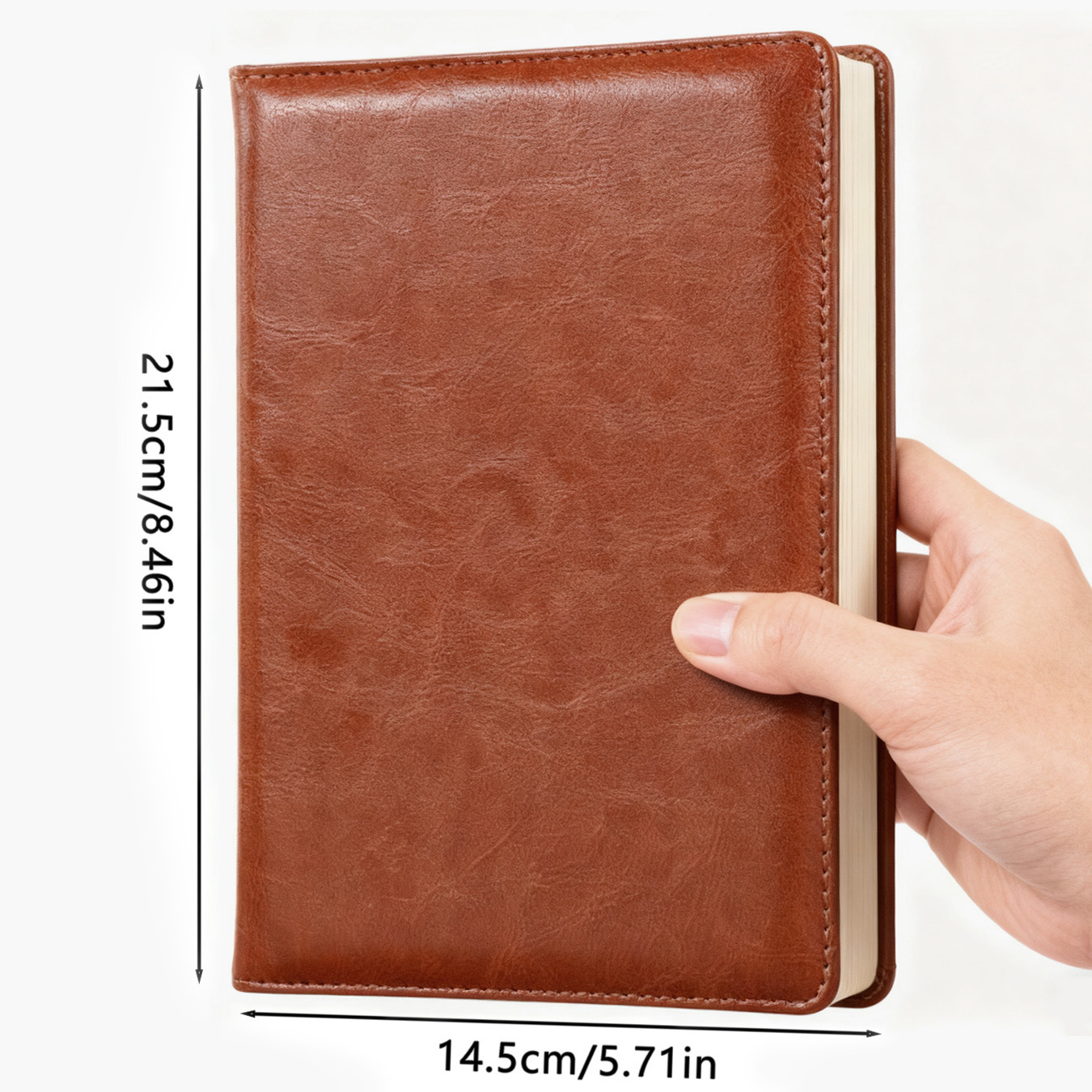 Colorful Jellyfish PU Leather  - Leather Work Diary Covers review and price